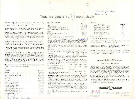 Triumph- Spitfire MK I bzw. Spitfire 4 F(R&uuml;ckseite)